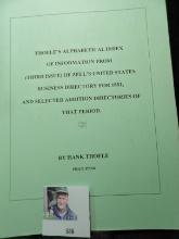 July 1997 compilation in Spiral bound book which originally sold for $25.00, by Hank Thoele titled "