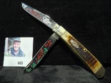 Case XX *SS* Beaver Creek Cutlery Seymoour, Mo. Ozark Mountain Country two-blade Pocket Knife. "Fall