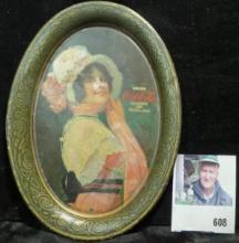Advertising Serving Tray "Drink Coca-Cola Delicious and Refreshing", 6" x 4 1/4".