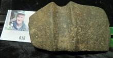 3/4 Groove Prehistoric Stone Axe, likely a Native American Artifact, possibly from Wapello County, I