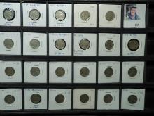 (23) carded U.S. Buffalo Nickels. All ready to be priced.