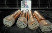 2009 Lincoln Commemorative Roll Set of Type One through Type four Gem BU Solid date rolls of Lincoln