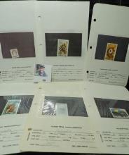 Collection of Mint Canada stamps in dealer stock pages. Scott #593a, 684, 685, 686, 687, & 690. All