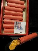 (9) Gem BU Rolls of 1867-1967 Canada "Dove" Cent Confederation Commemorative Cents. Stored in paper