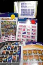 Over $30 Mint face value in U.S. .33c Stamp Sheets. Includes "Legends of Baseball", "Hbubble images"