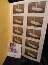 Super Rare original packet # 00053, 1999 Iowa Migratory Bird Stamps. Contains a Mint Sheet of 10 Iow
