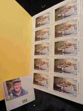 Super Rare original packet # 03217, 1998 Iowa Migratory Bird Stamps. Contains a Mint Sheet of 10 Fiv