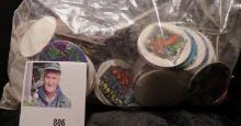 Several Hundred Game Pogs in a plastic zip lock bag. Mint condition. Used in an interesting game wit