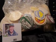 Several Hundred Game Pogs in a plastic zip lock bag. Mint condition. Used in an interesting game wit