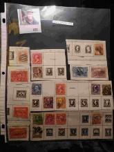 (19) United States 1860s to 1910s Stamps. All appear to have been cancelled.