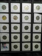 19-piece Set of all different 1965-1983 date or Mint mark Washington Quarters. All carded.