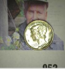 1929 P Mercury Dime, Gem Brilliant Uncirculated. FSB.