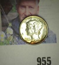 1931 P Mercury Dime, Brilliant Uncirculated.