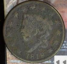1818 U.S. Large Cent, AG.