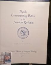 1973 Booklet "Medals Commemorating Battles of the American Revolution", by Vladimer and Elvira Clain