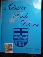 Hard bound "Alberta (Canada) Trade Tokens", by Donald M. Stewart, c.1987, 262 pgs.