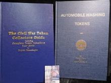 Hard bound Book "Automobile Washing Tokens 1986", by Harold V. Ford and John M. Coffee, Jr.196 pgs.;