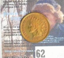 1870 Indian Head Cent, EF.