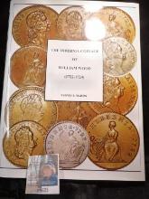 Hard bound with dust cover "The Hibernia Coinage of William Wood (1722-1724)" by Sydney F. Martin, I