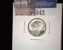 1940-S Mercury Dime, Gem BU.