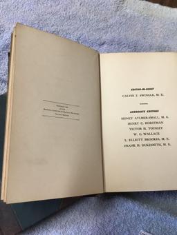 vintage 2pc. books, building, and repairing railways