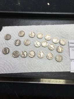 20 piece buffalo nickels