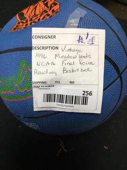 vintage 1996, NCAA final four rolling basketball