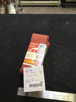 two piece sanding belts