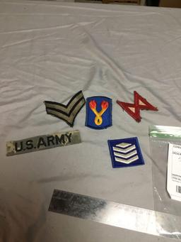 5 pc military patches