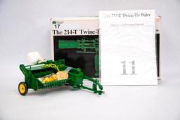 JOHN DEERE 214-T TWINE-TIE TOY BALER
