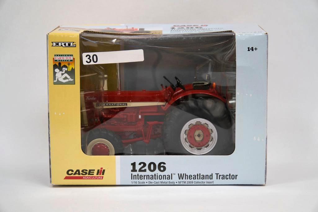 INTERNATIONAL 1206 WHEATLAND TOY TRACTOR