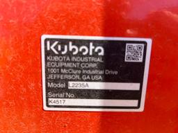 KUBOTA 72" QUICK ATTACH BUCKET