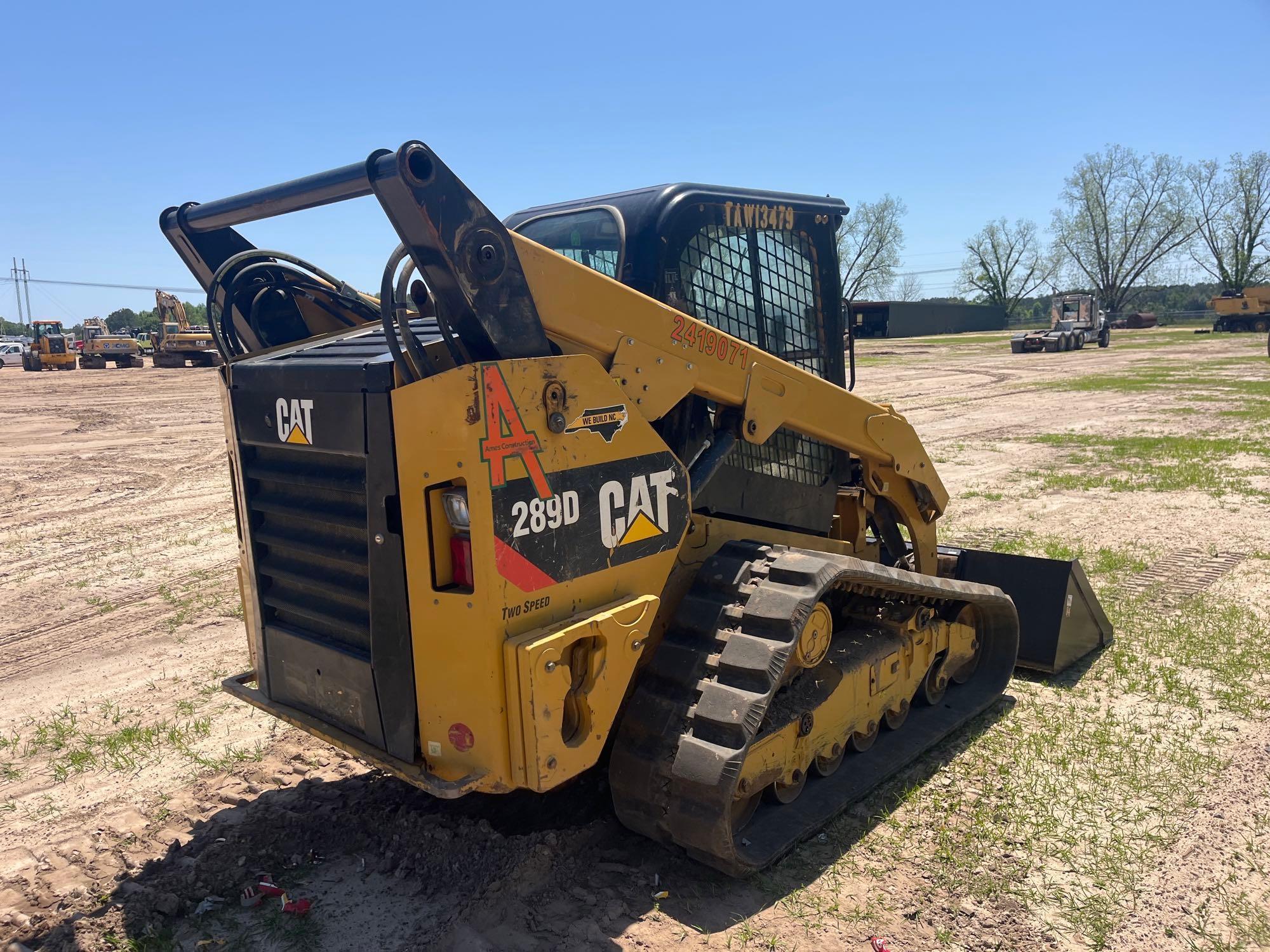 2017 CATERPILLAR 289D SKID STEER