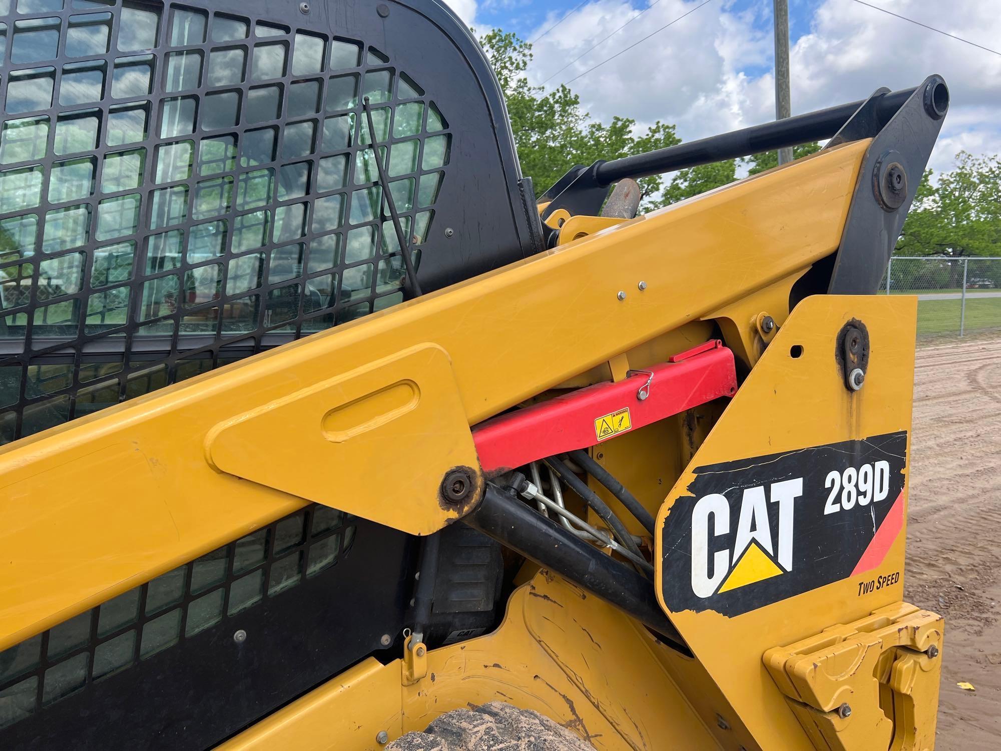 2015 CATERPILLAR 289D SKID STEER