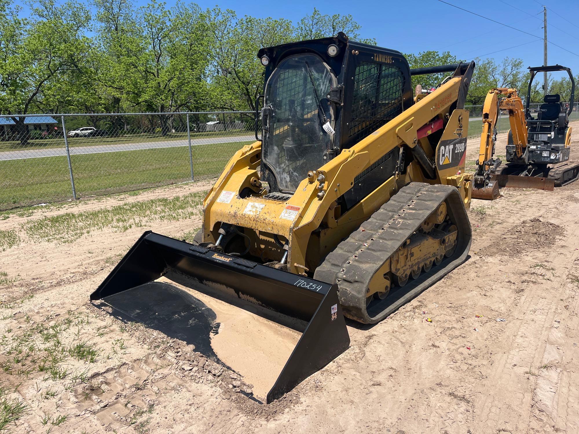 2018 CATERPILLAR 289D SKID STEER