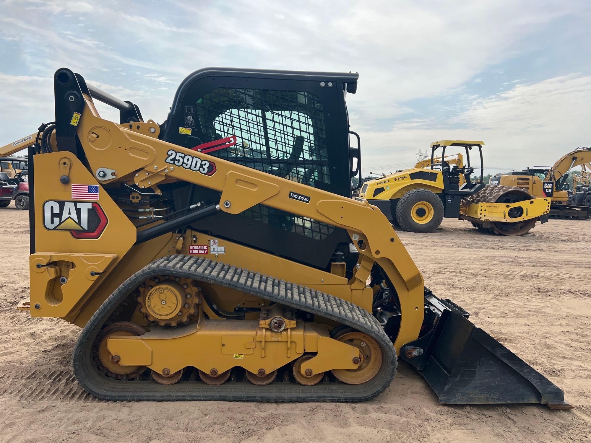 2023 CATERPILLAR 259D3 SKID STEER