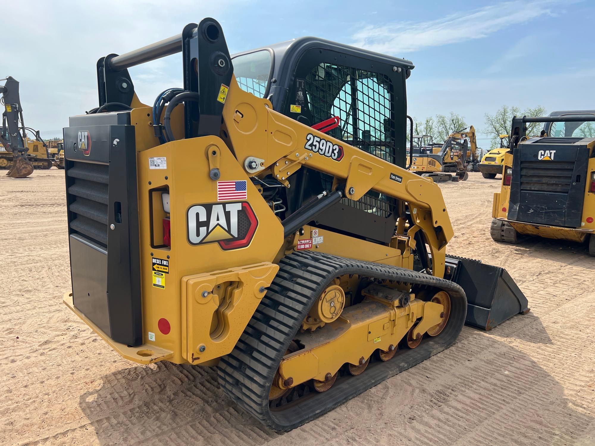 2023 CATERPILLAR 259D3 SKID STEER