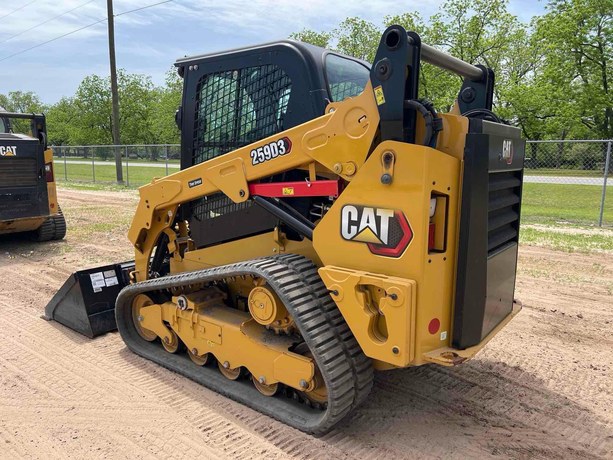 2021 CATERPILLAR 259D3 SKID STEER