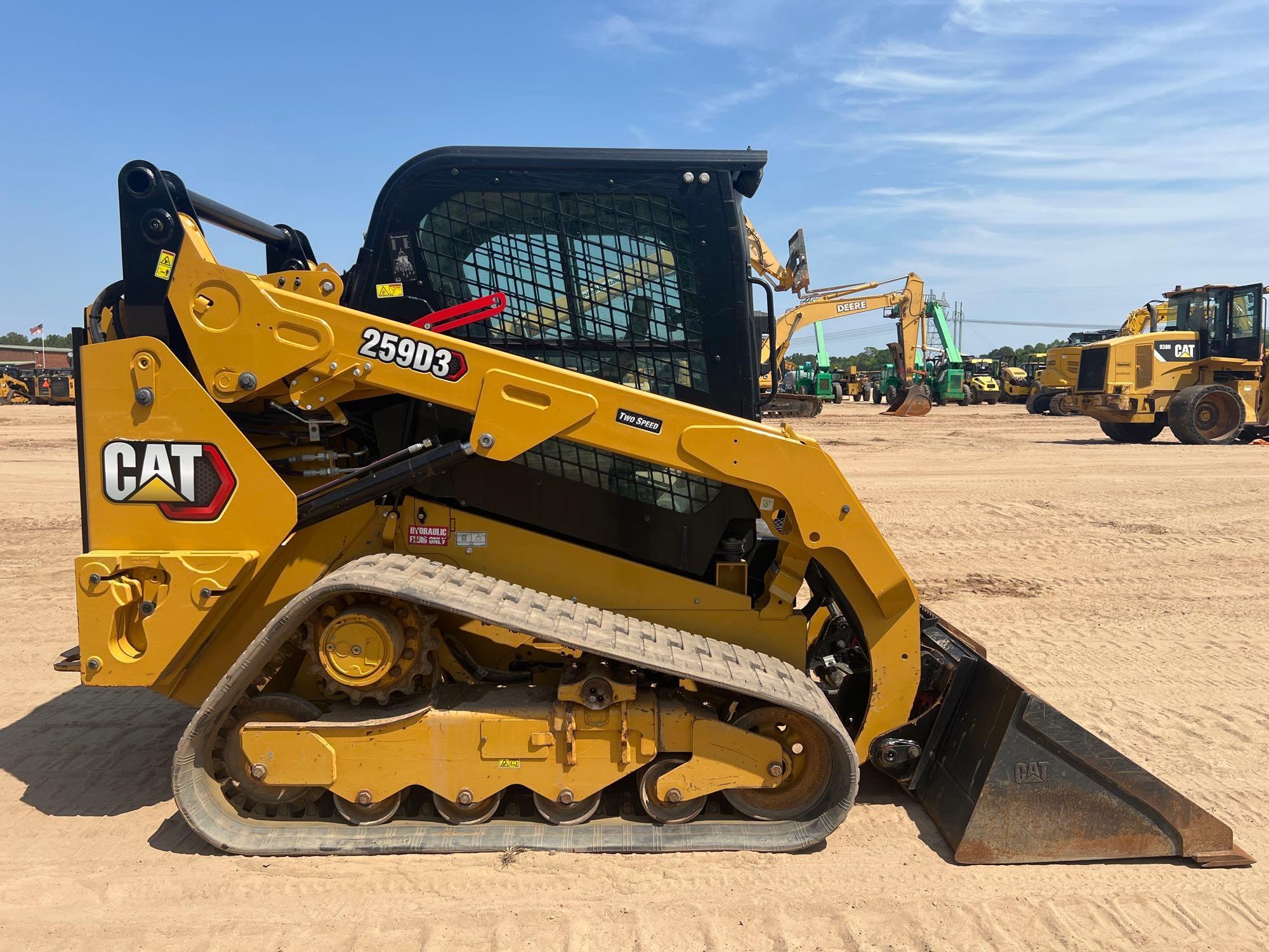 2021 CATERPILLAR 259D3 SKID STEER