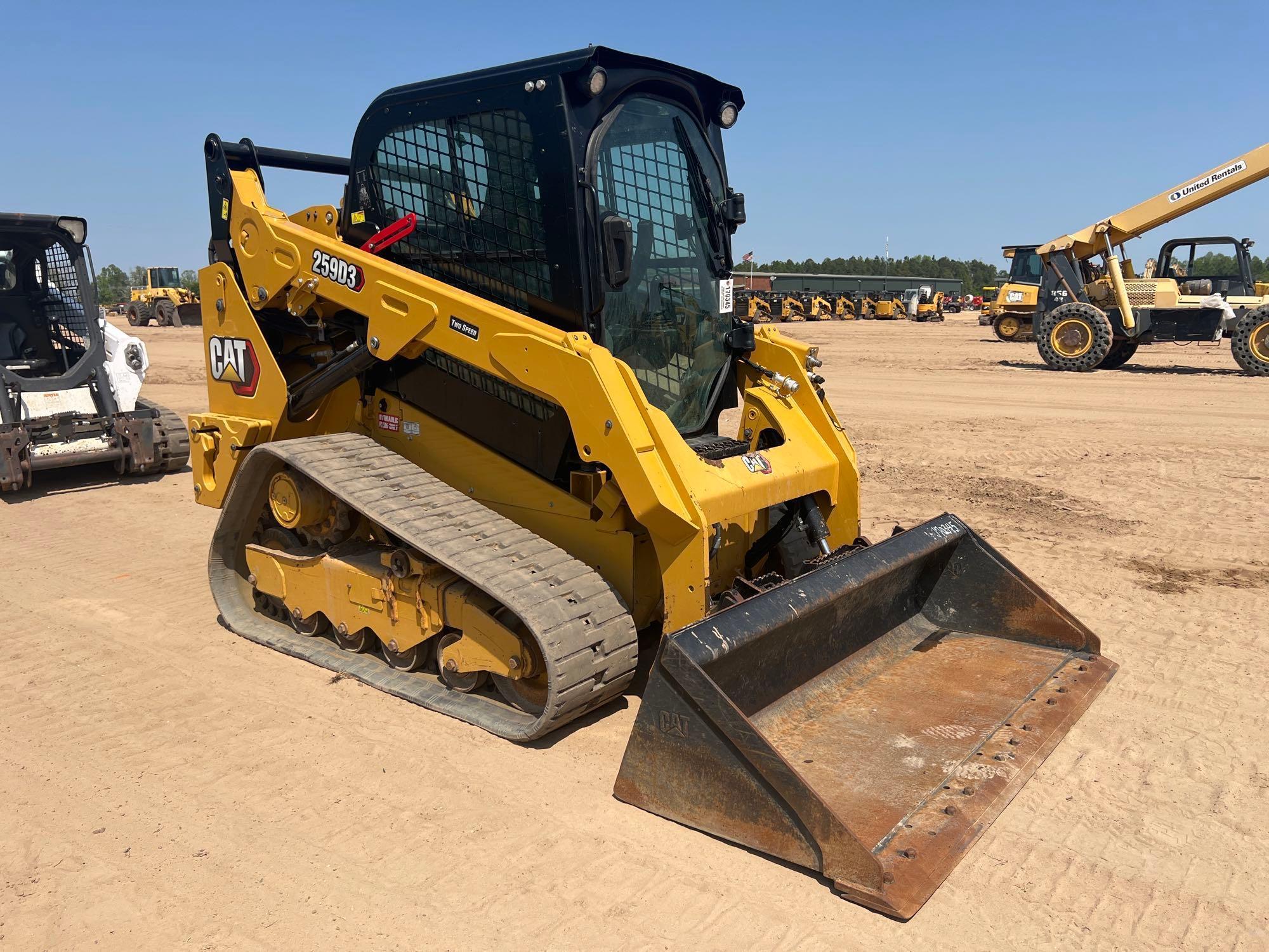 2021 CATERPILLAR 259D3 SKID STEER