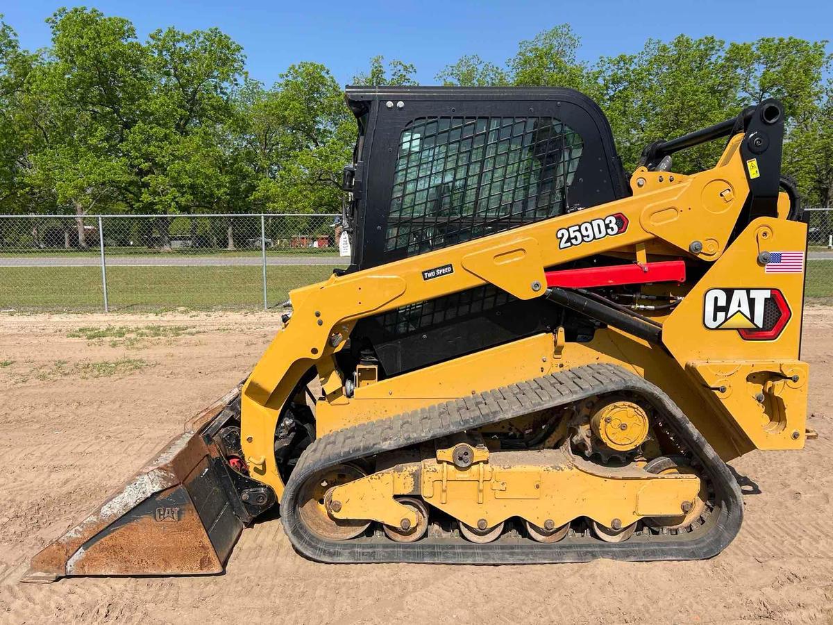 2021 CATERPILLAR 259D3 SKID STEER