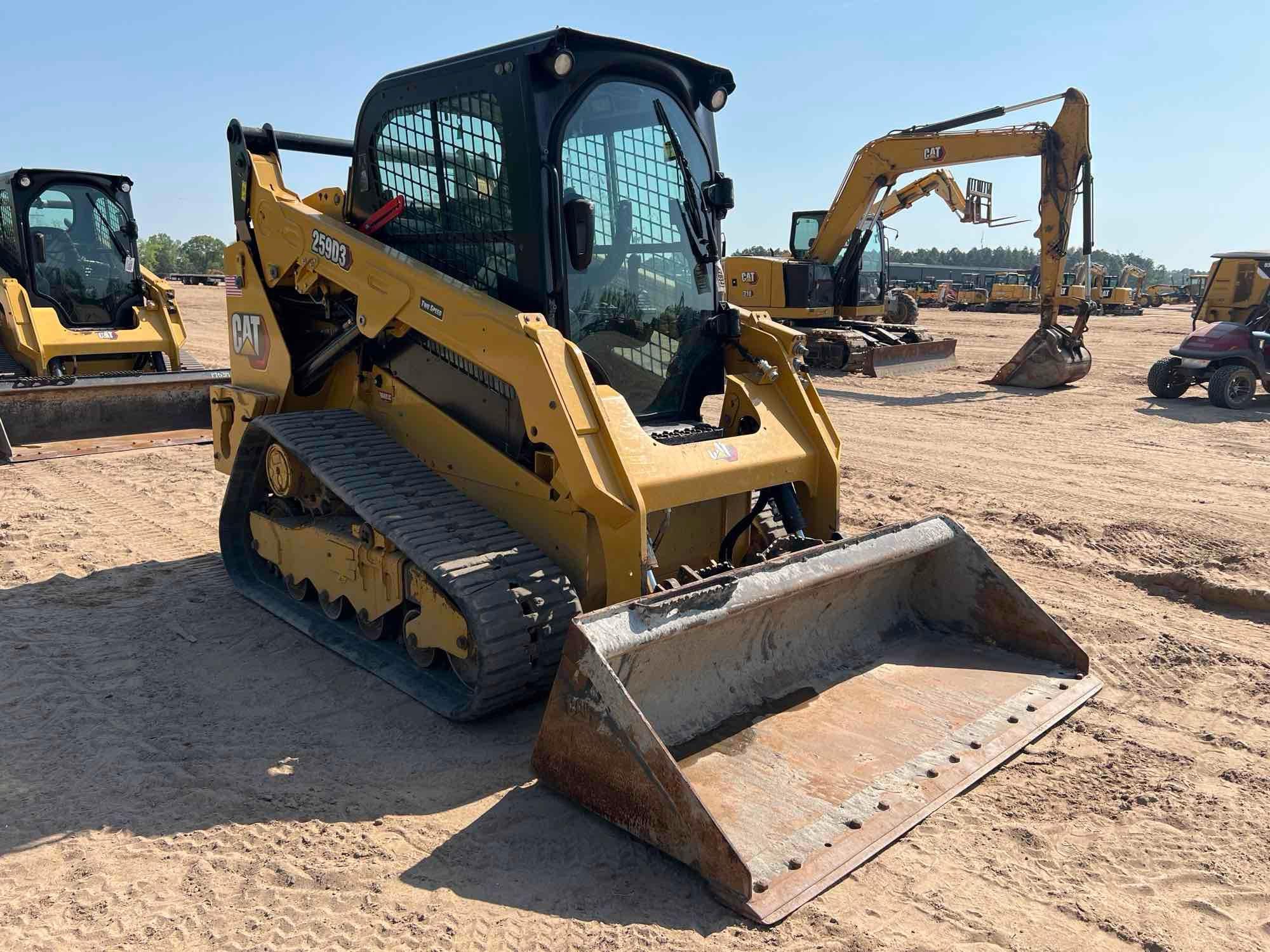 2021 CATERPILLAR 259D3 SKID STEER