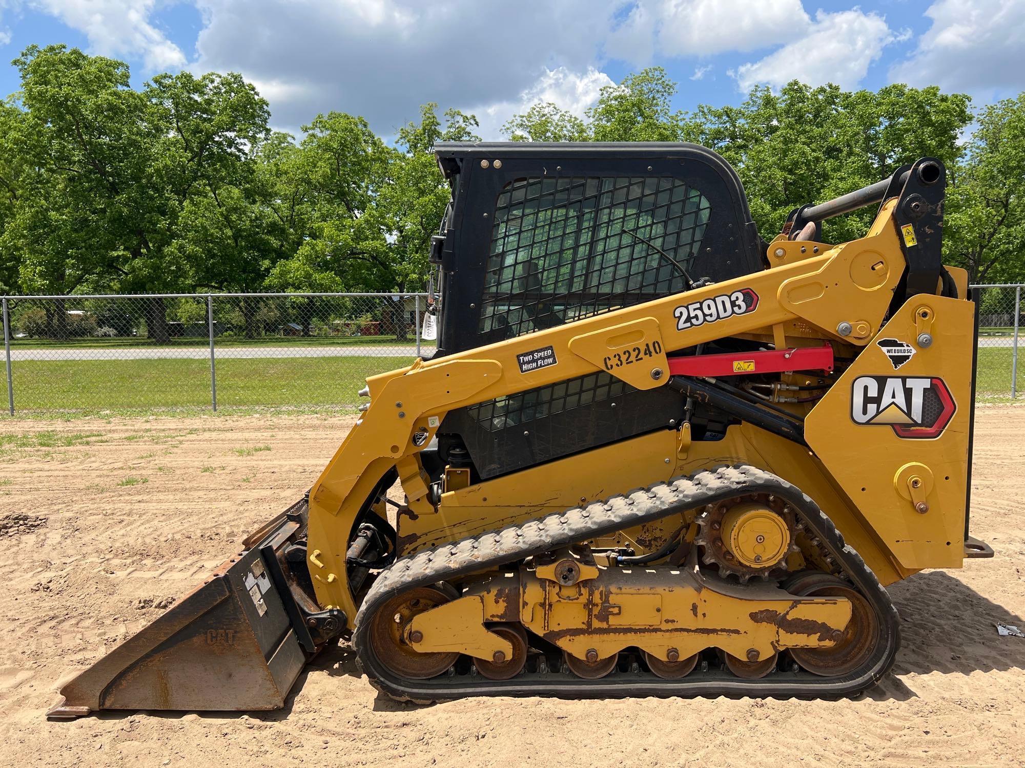 2019 CATERPILLAR 259D3 SKID STEER