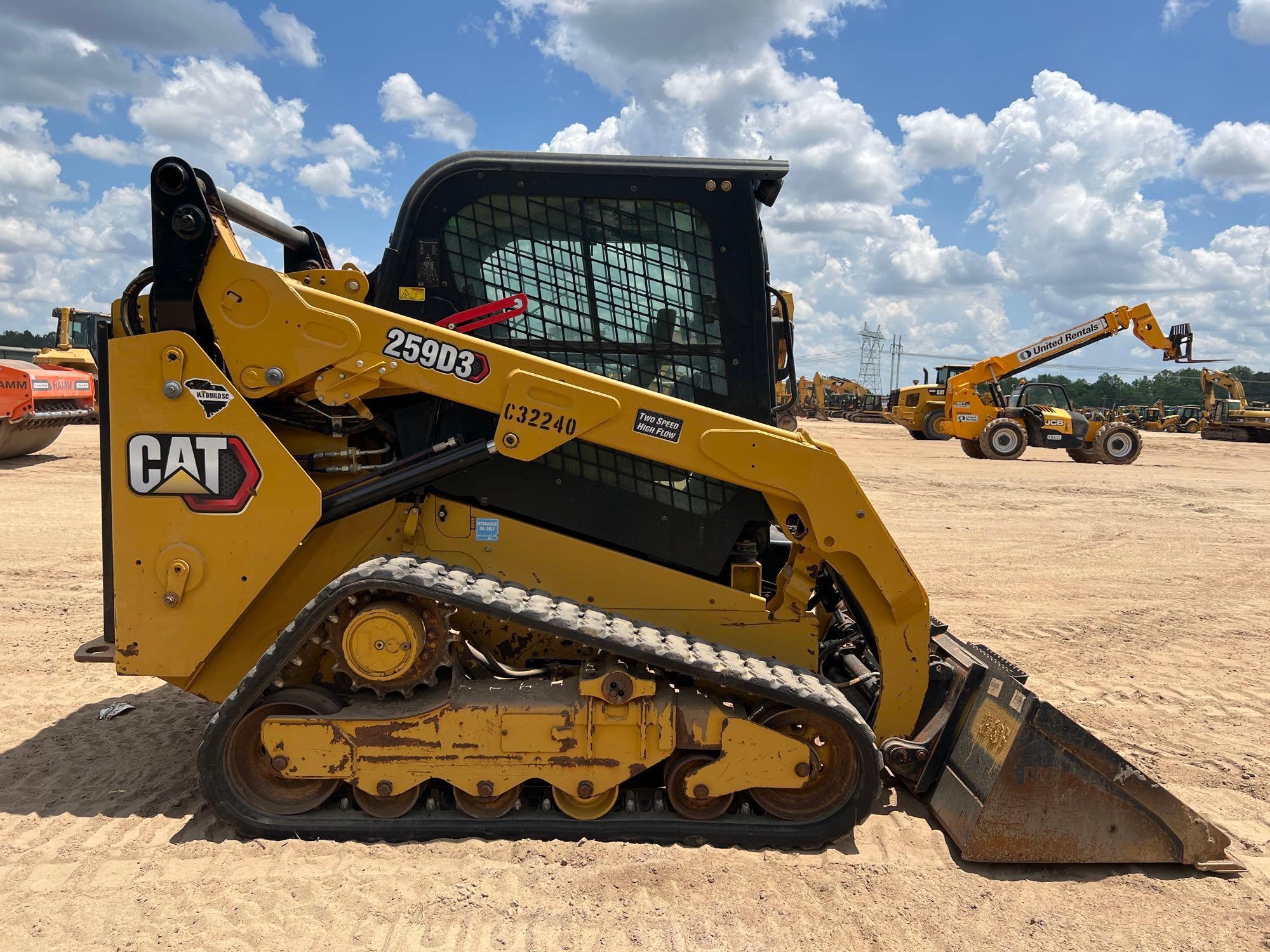 2019 CATERPILLAR 259D3 SKID STEER