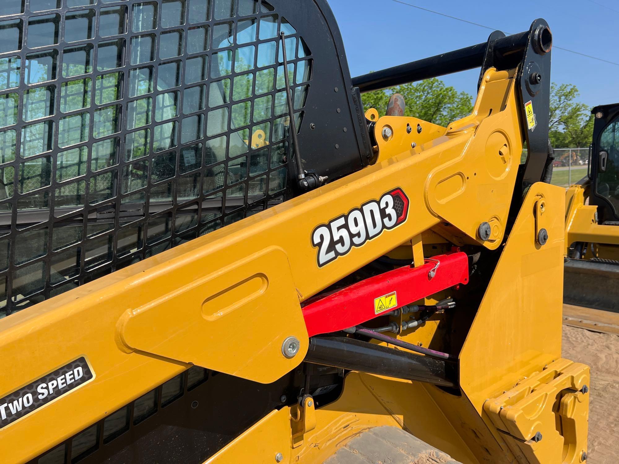 2021 CATERPILLAR 259D3 SKID STEER