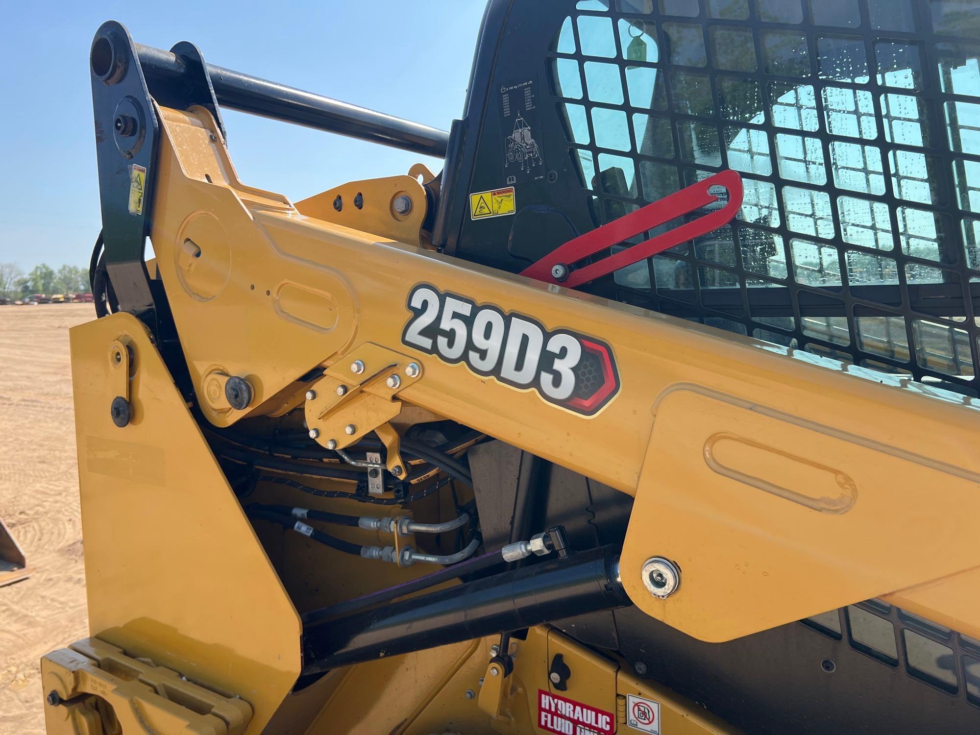 2021 CATERPILLAR 259D3 SKID STEER