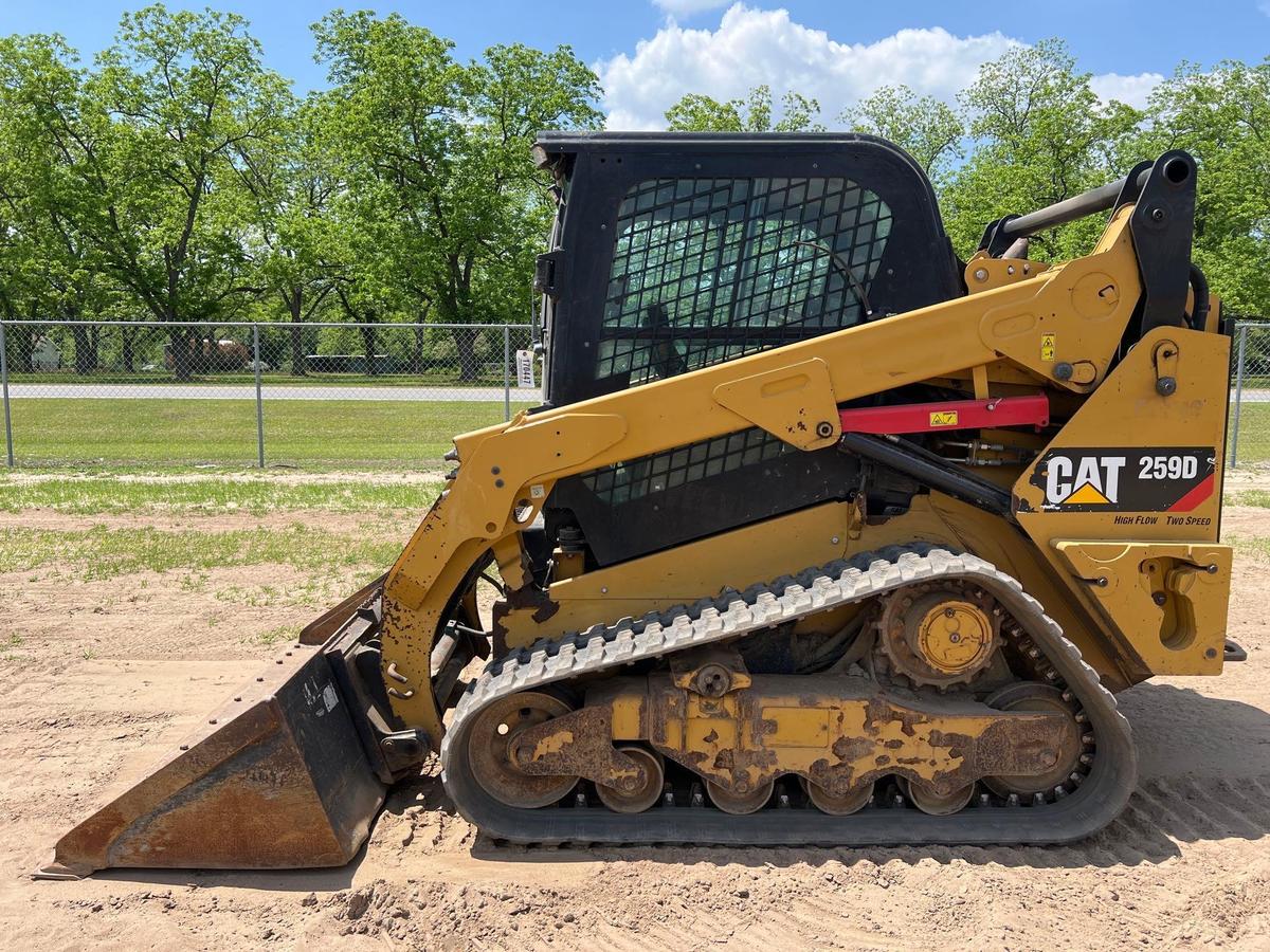 2018 CATERPILLAR 259D SKID STEER