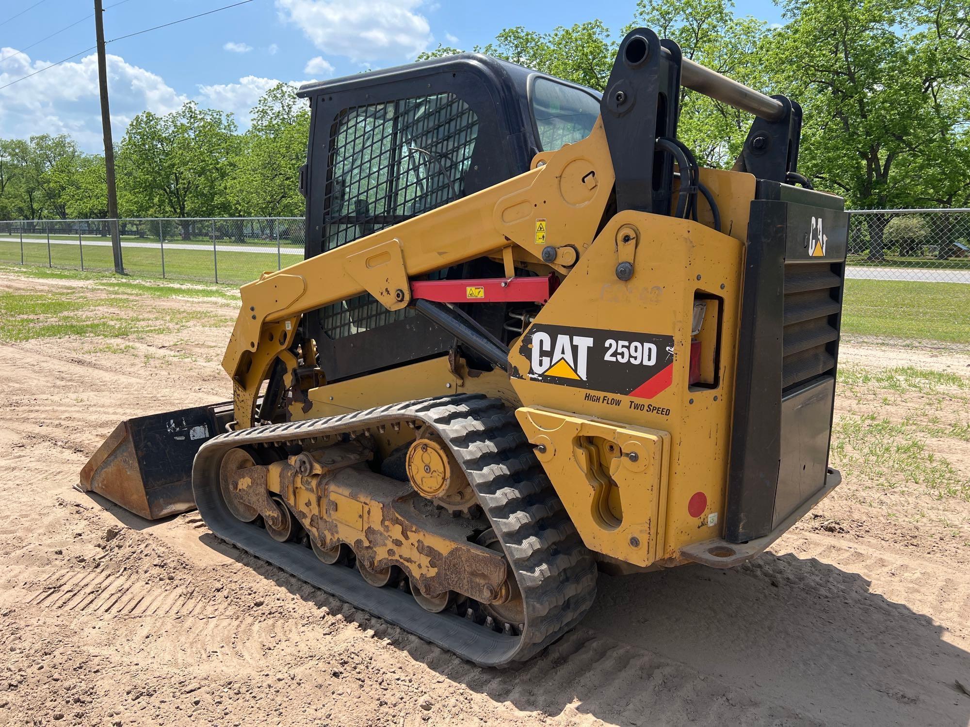 2018 CATERPILLAR 259D SKID STEER