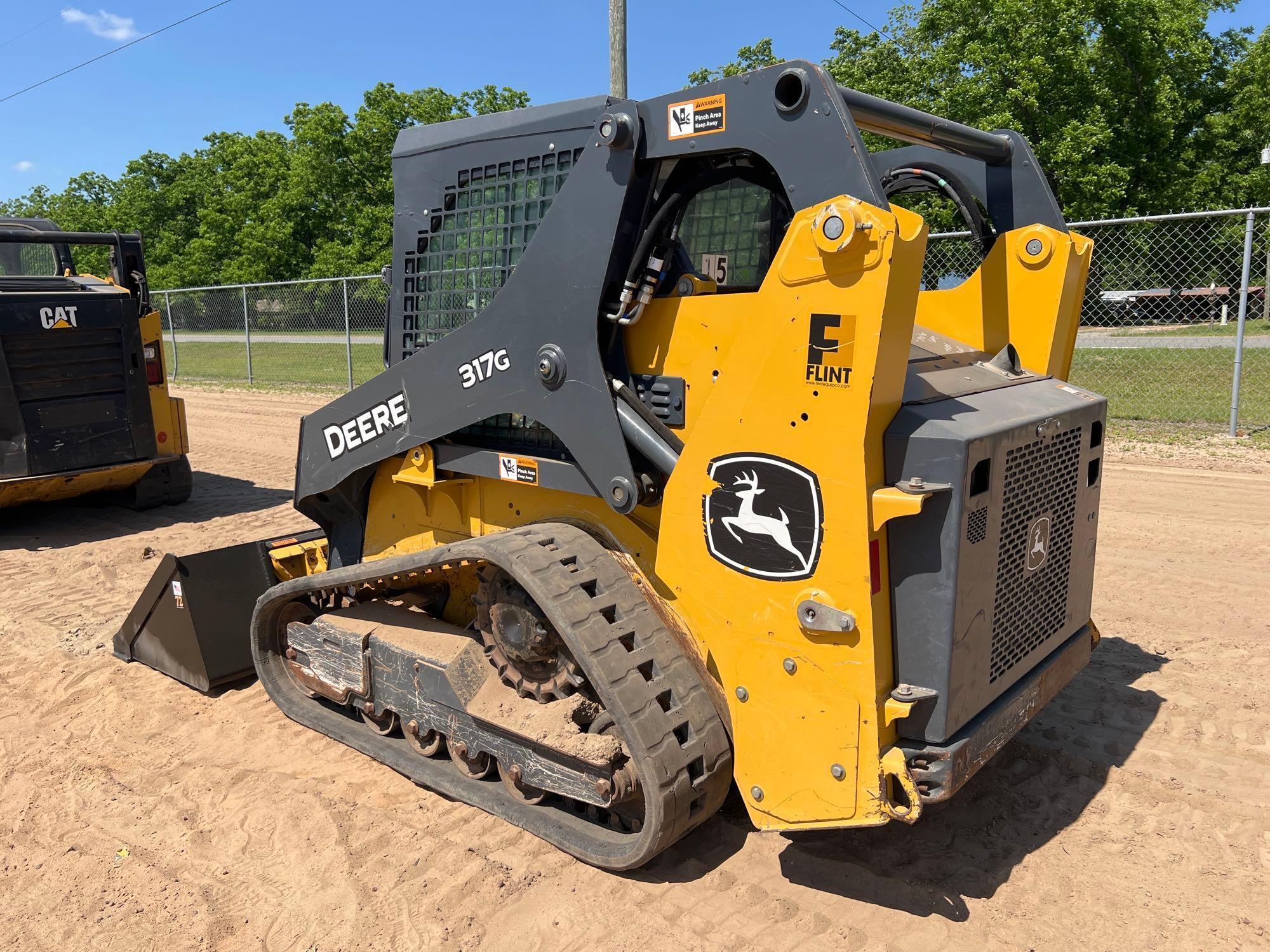 2021 JOHN DEERE 317G SKID STEER