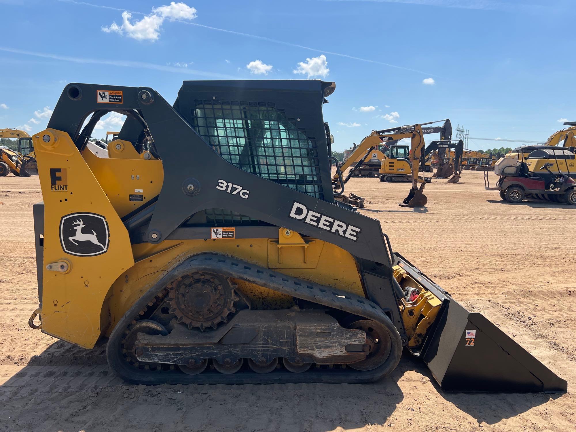 2021 JOHN DEERE 317G SKID STEER